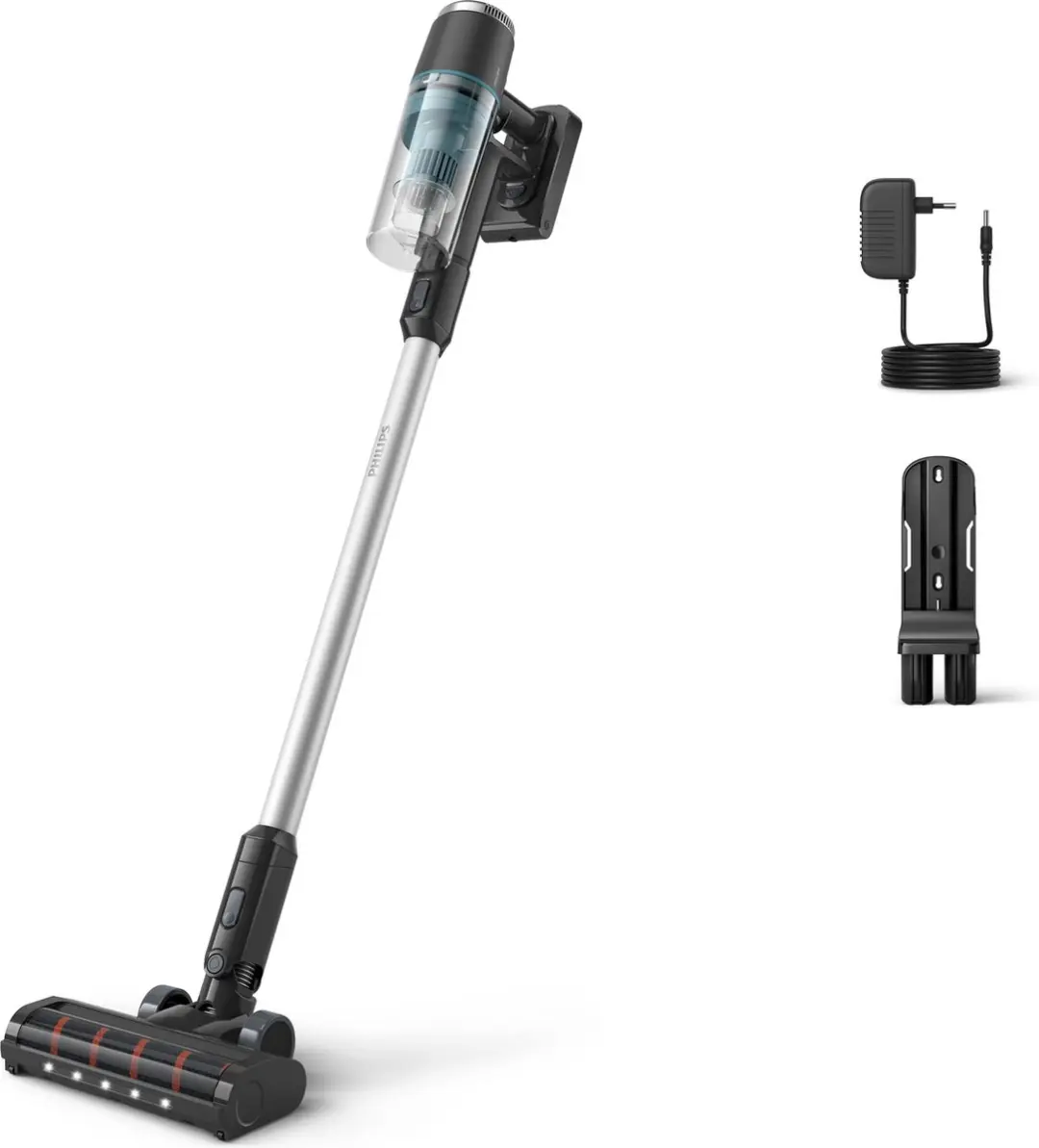 Philips Steelstofzuiger XC3031/01 Draadloos - 60 Min - Matzwart