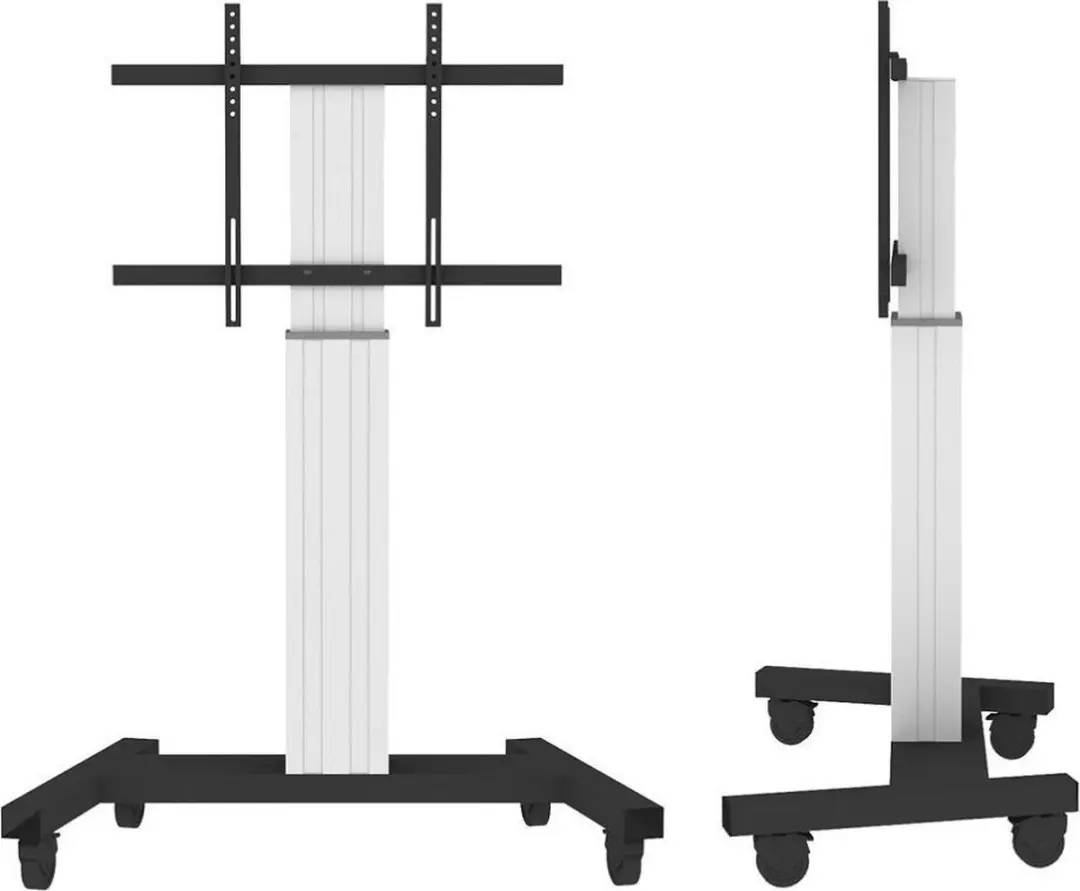 Neomounts PLASMA-M2250SILVER Elektrische TV-trolley 42-100" - Zilver