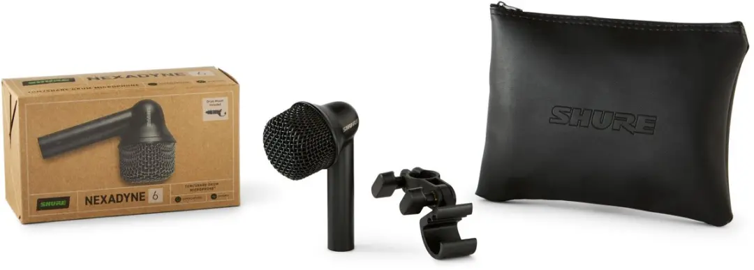 Shure Nexadyne 6 NXN6 Microfoon - Zwart - afbeelding 5 van 6