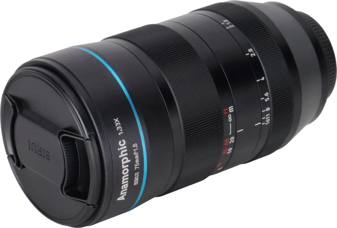 Sirui SI-SR75-E Anamorfische Lens 75mm - 82mm - Zwart