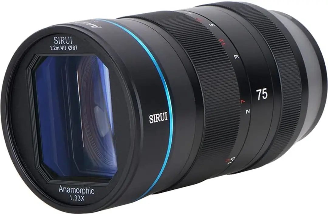 Sirui SI-SR75-E Anamorfische Lens 75mm - 82mm - Zwart - afbeelding 6 van 6