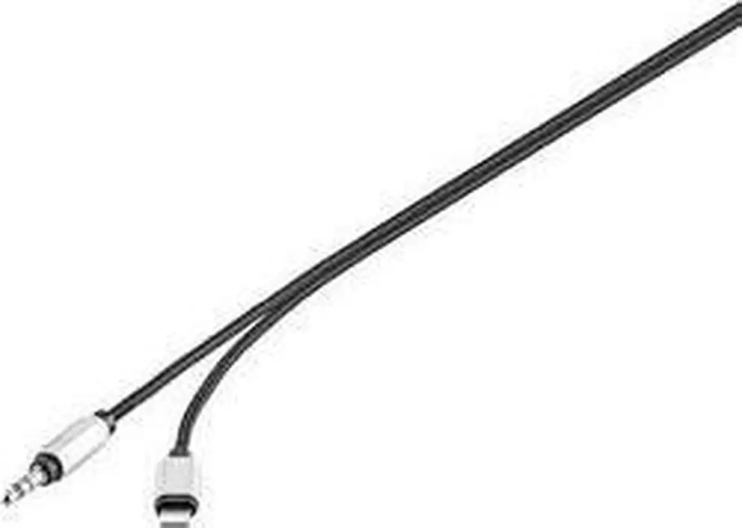 Renkforce RF-3432028 Lightning naar Jackplug Aansluitkabel