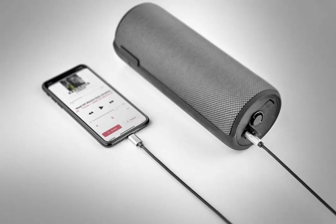 Renkforce RF-3432028 Lightning naar Jackplug Aansluitkabel - Zwart