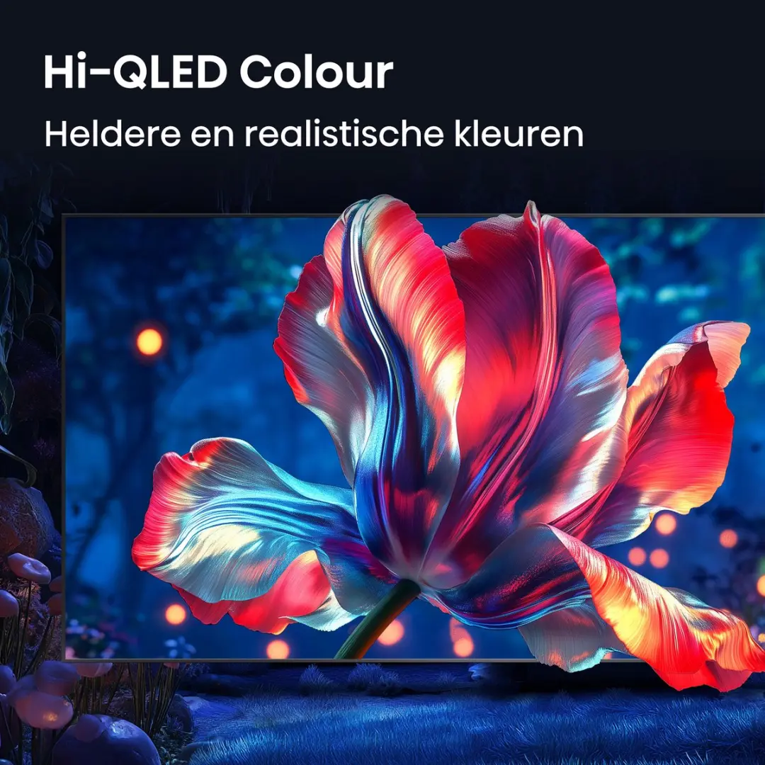 Hisense 100E7S PRO 100 inch SmartTV - 4K Hi-QLED - 144Hz - Zwart - afbeelding 6 van 6