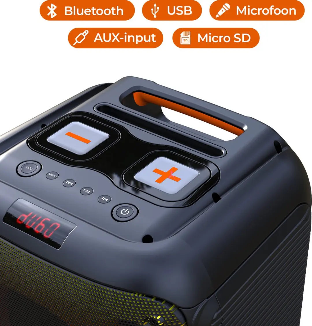 Denver BPS250 Partybox - 400W - Zwart