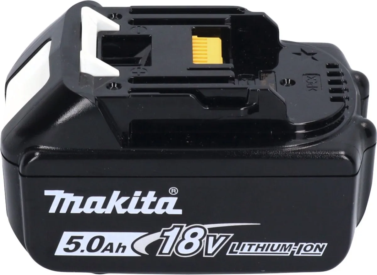Makita DHG181T1K Heteluchtpistool 18V - 150-550°C - 5.0Ah - met accu
