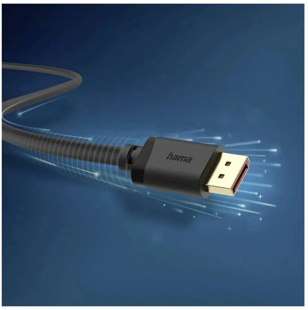 Hama DisplayPort-kabel 00202032 - 2m - Zwart - afbeelding 6 van 6