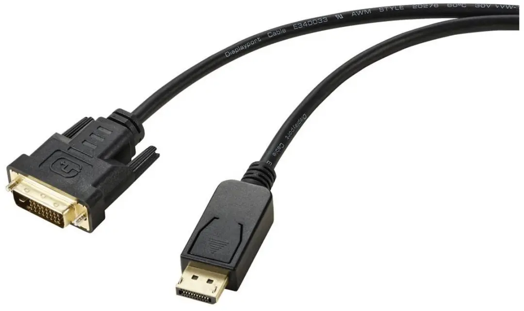 Renkforce RF-5771518 DisplayPort naar DVI-D Adapterkabel 1.80m