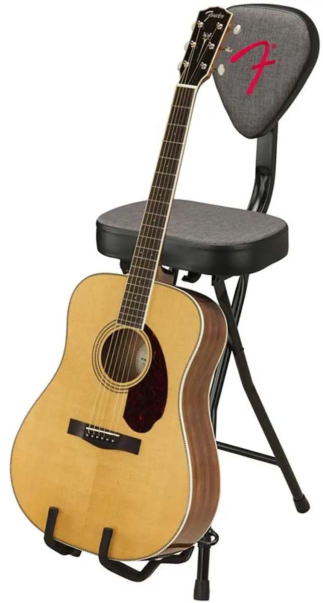 Fender 351 Gitaarstoel met Stand - Zwart