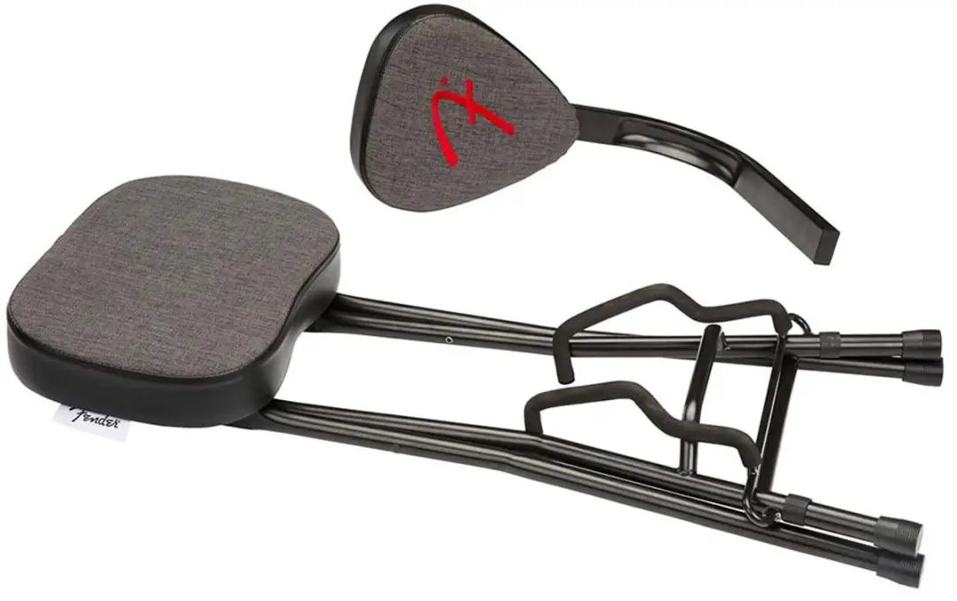 Fender 351 Gitaarstoel met Stand - Zwart