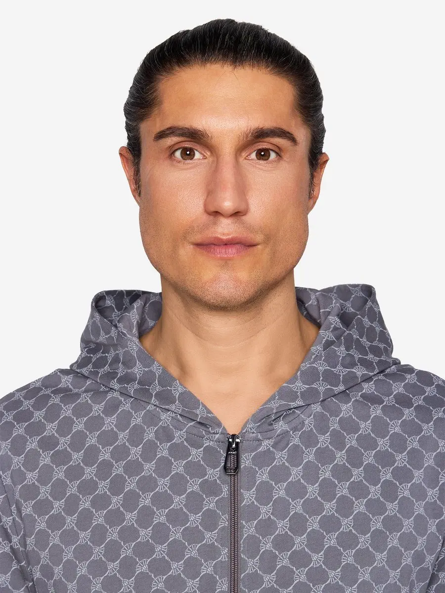 Joop! Sweatjacke Leisure Cornflower AOP