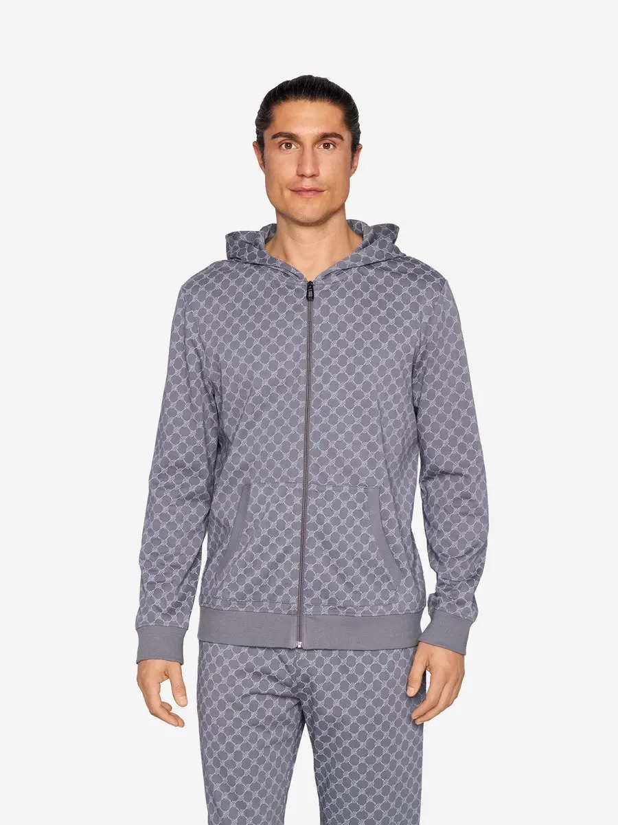 Joop! Sweatjacke Leisure Cornflower AOP - XL - afbeelding 6 van 6