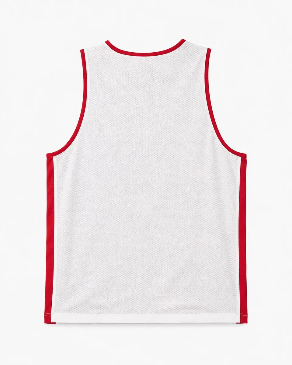 Nike Dri-FIT Practice Dish Jersey Reversible Basketbalshirt XXL - Team Scarlet/Wit