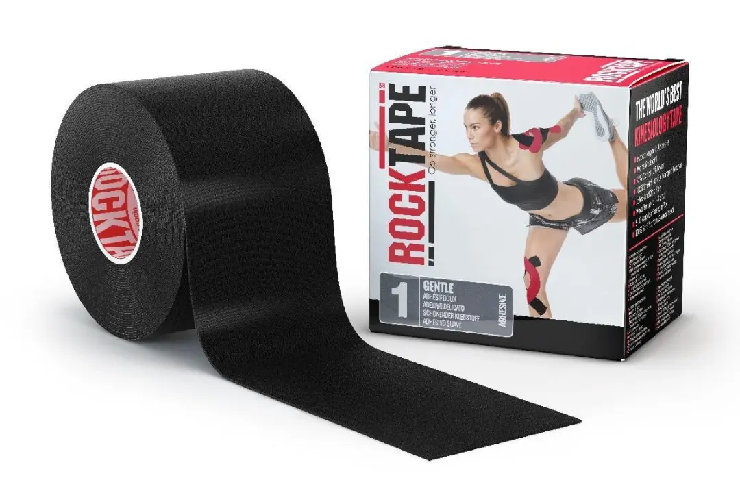 RockTape RX 5cm x 5m - Zwart