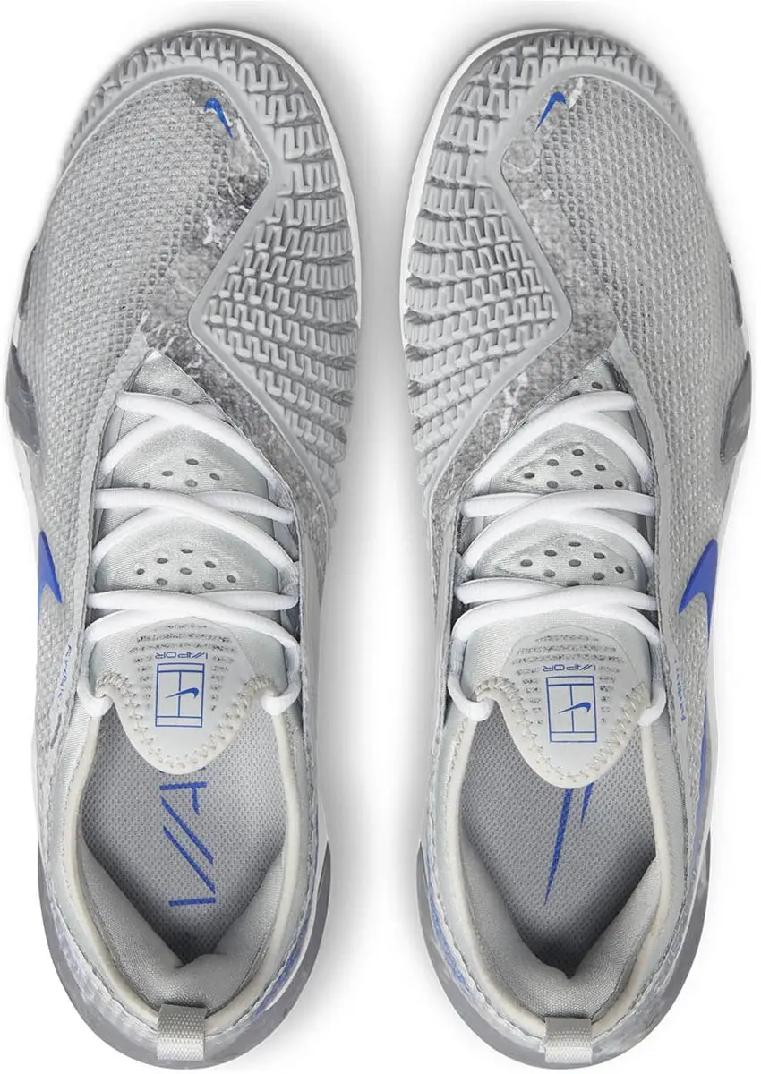Nike React Vapor NXT HC - Tennis Padel Schoen 39 - Grijs/Blauw