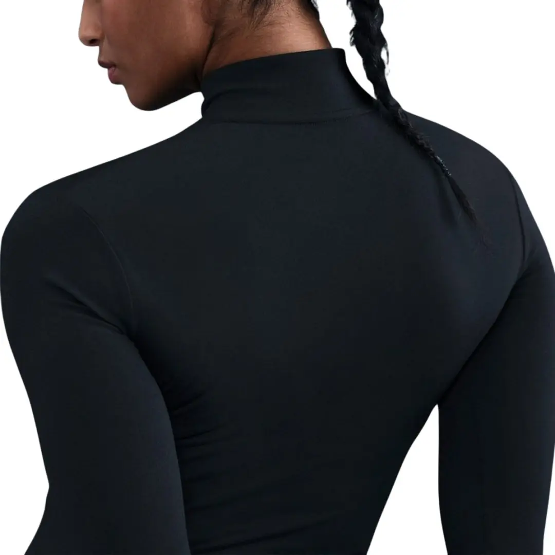 Nike One Fitted Dri-FIT Trainingsjack Dames M - Zwart