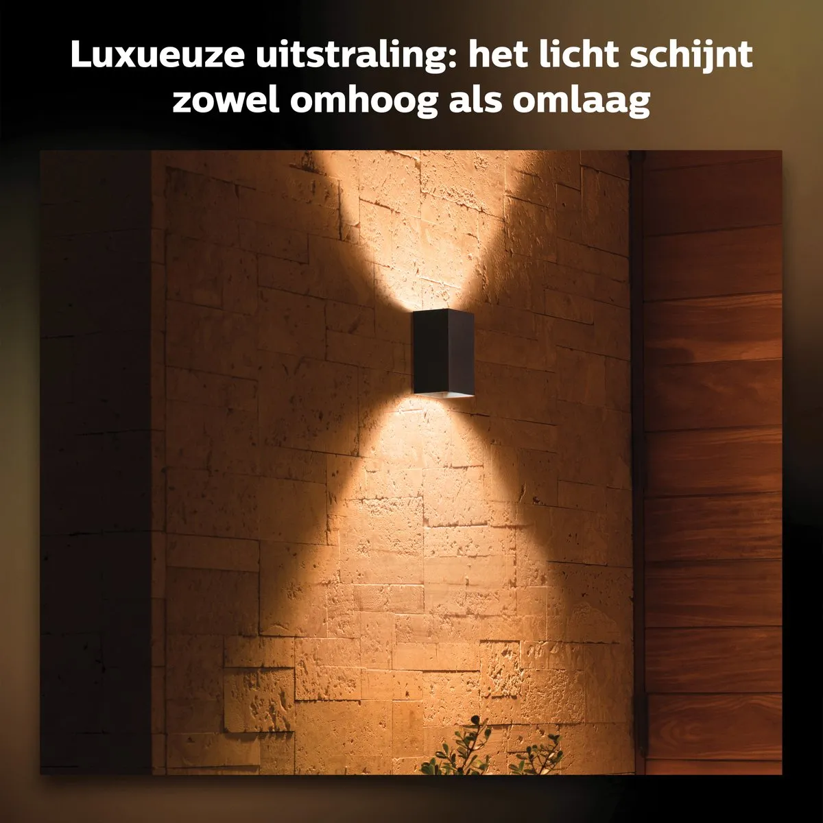 Philips Hue Resonate Muurlamp - Zwart