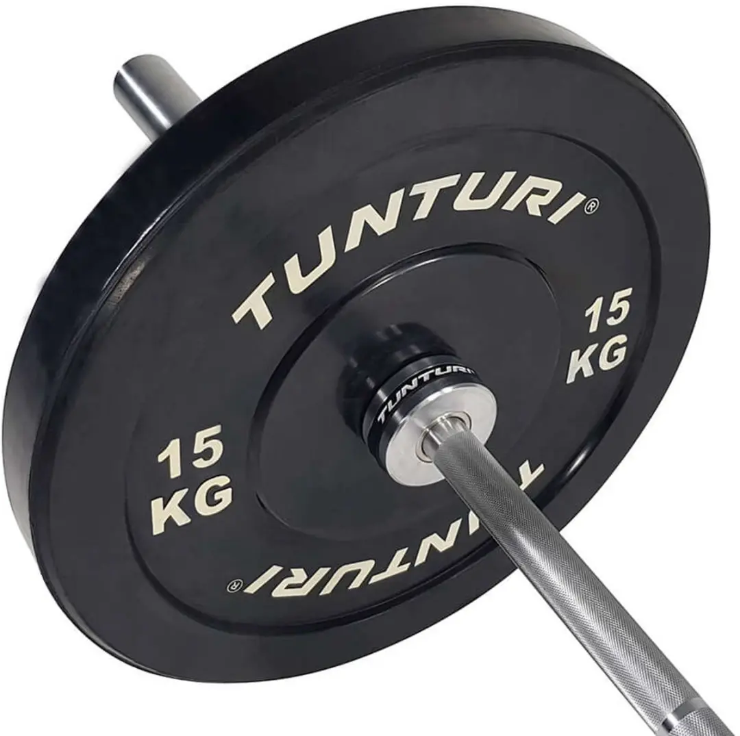 Tunturi Olympische Halterstang 220cm 20kg - 28mm Zilver