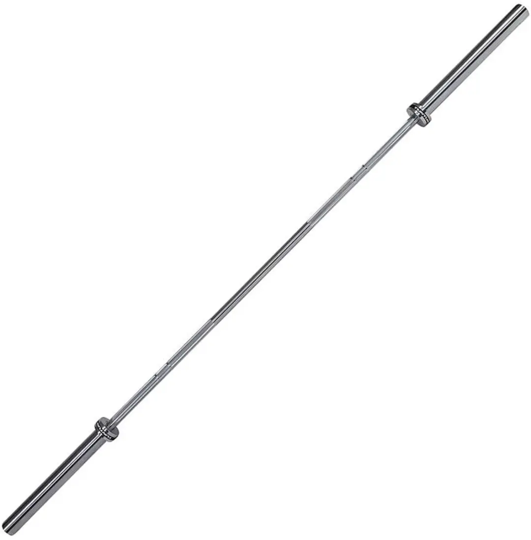 Tunturi Olympische Halterstang 220cm 20kg - 28mm Zilver
