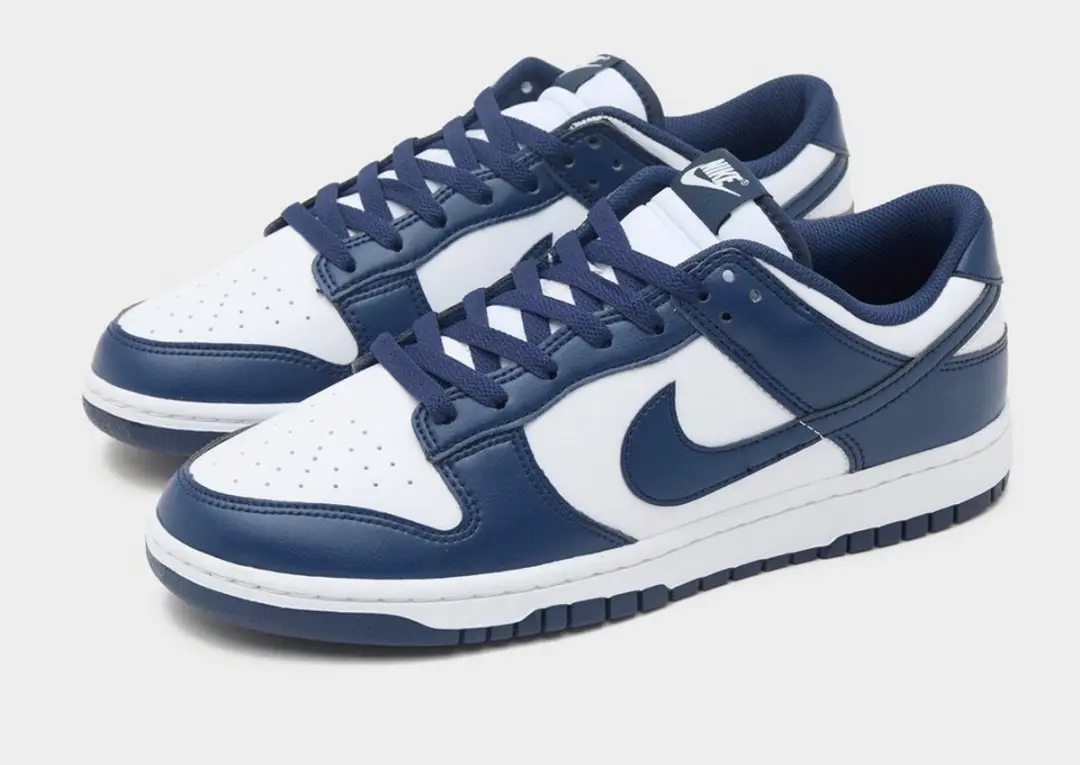 Nike Dunk Low Retro Sneakers DD1391-400 - 44.5 - Blauw/Wit