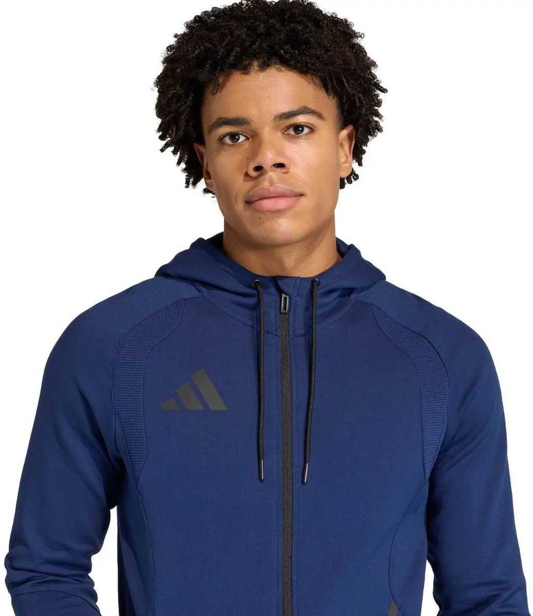 adidas Tiro 26 Travel Sweat Hoodie Heren - Donkerblauw L