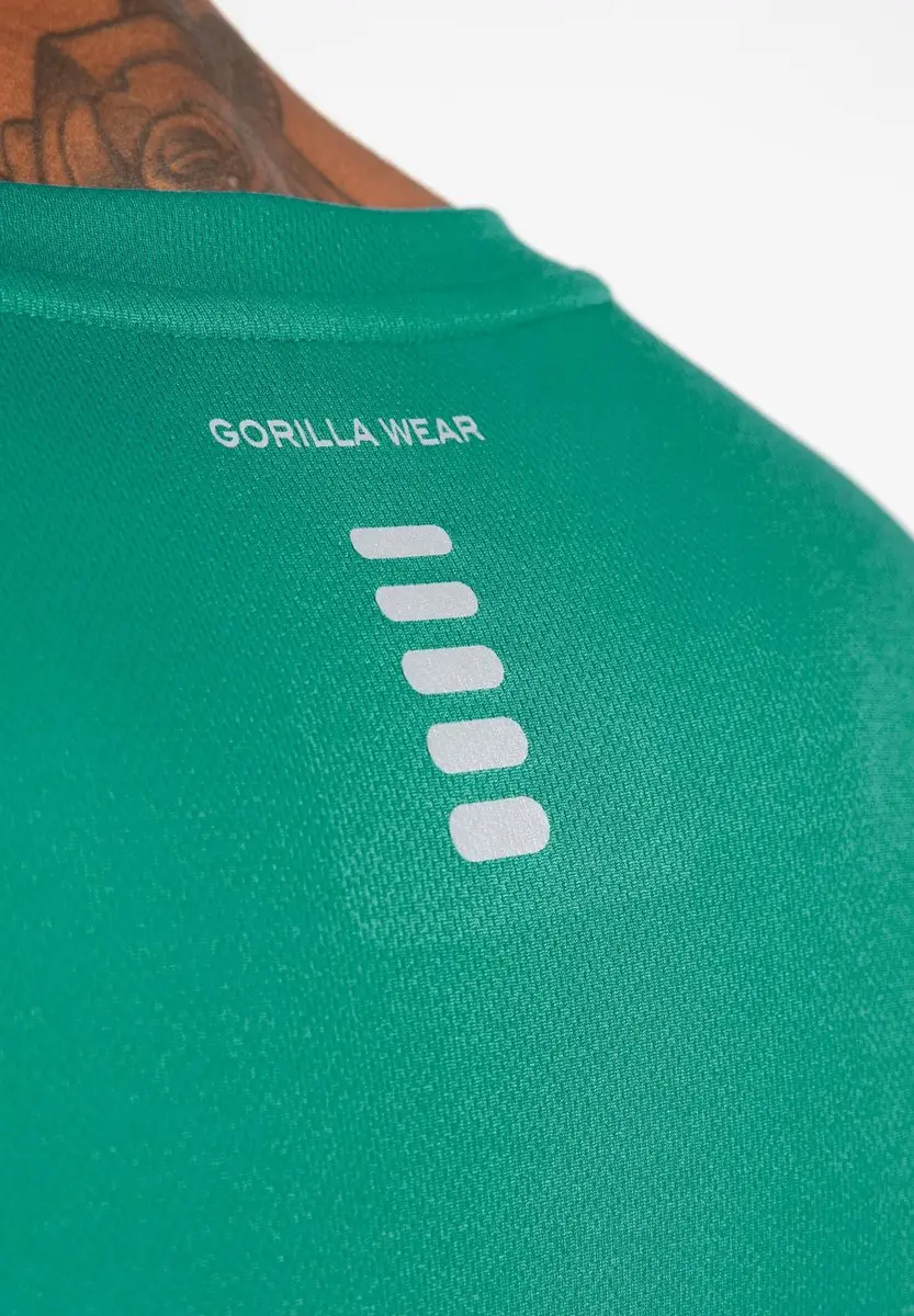 Gorilla Wear Easton T-shirt 4XL - Groen/Wit