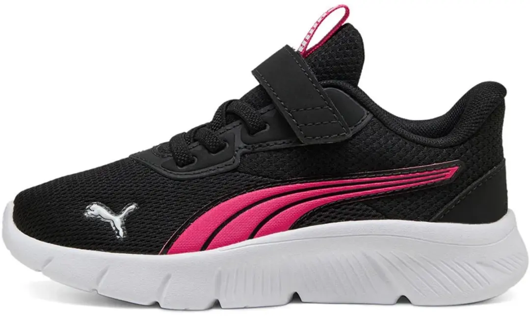 PUMA Flexfocus Modern AC+ Hardloopschoenen - Meisje 31.5 - Zwart/Rosa/Wit