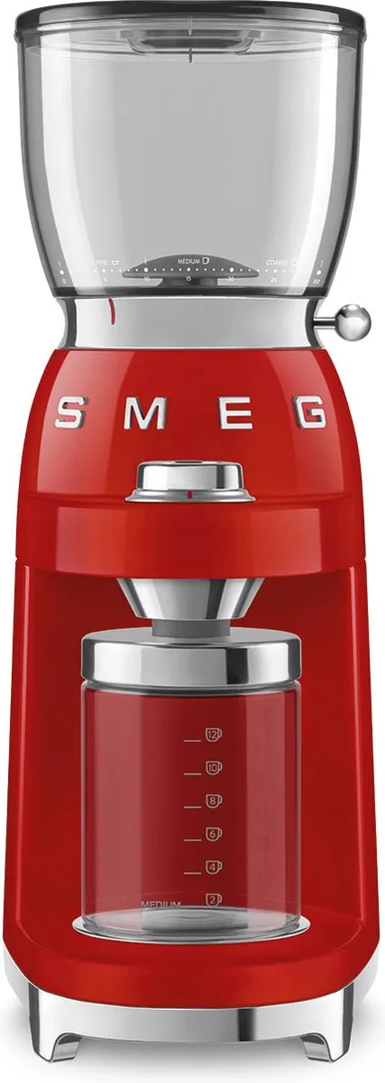 Smeg CGF11RDEU Elektrische Koffiemolen