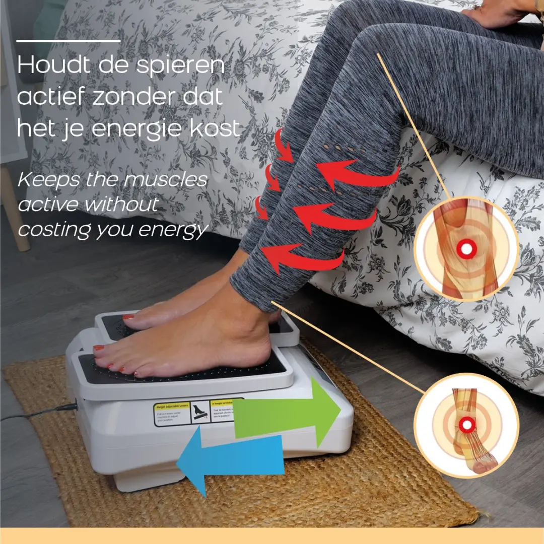 BioEnergiser LegEX Beentrainer - Wandelsimulator 1 Stuks - Wit