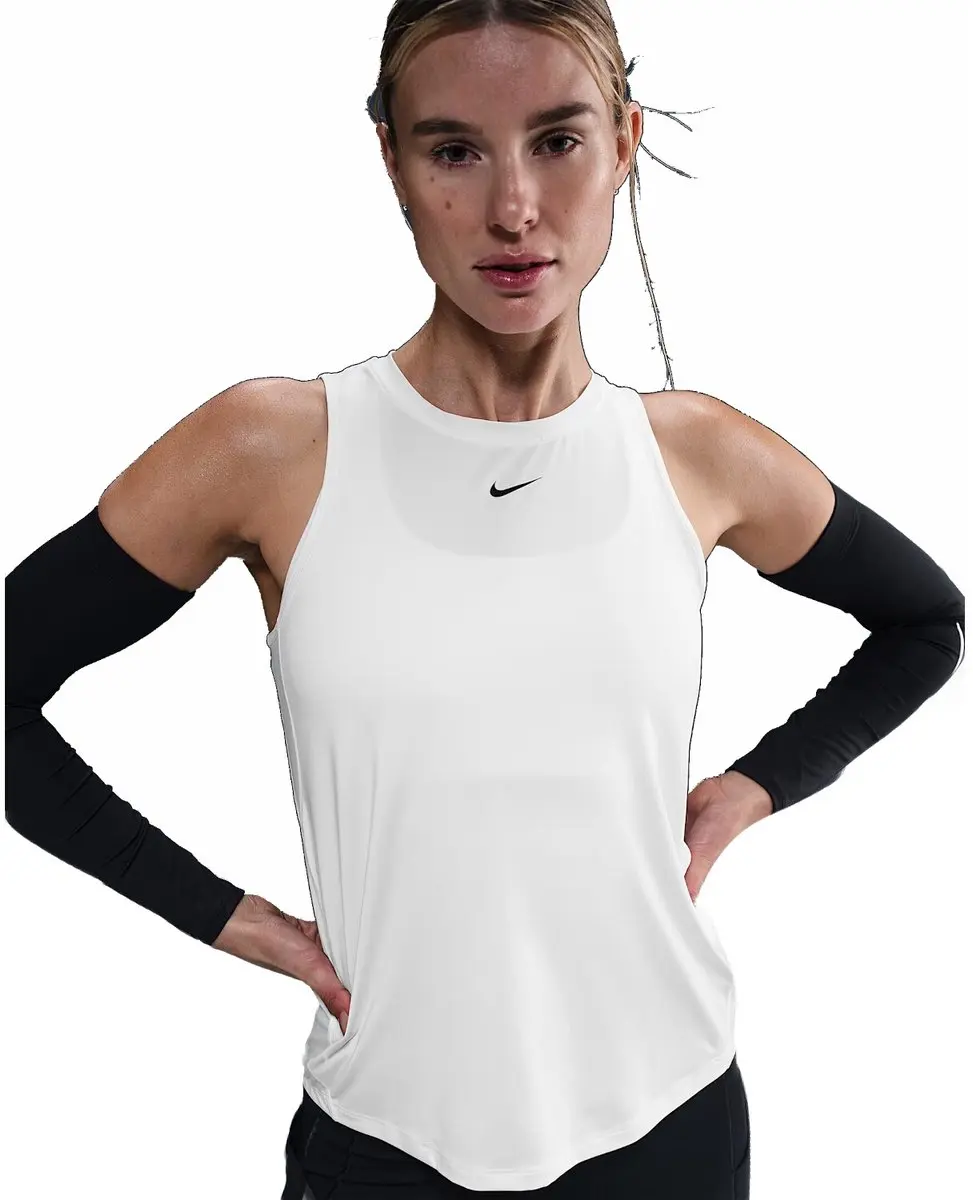 Nike One Classic Singlet Dames L - Wit