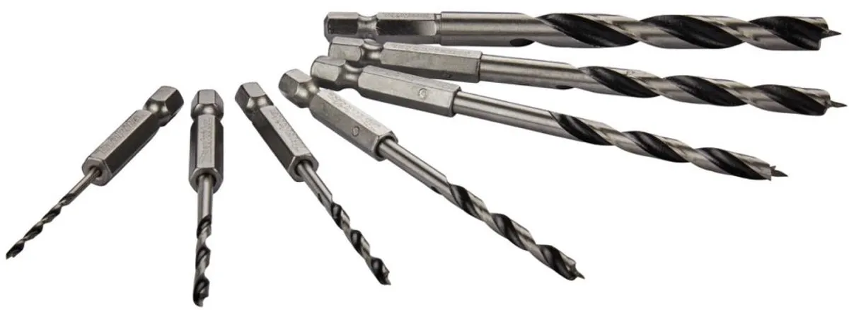 Makita D-62371 Houtspiraalborenset 7-delig