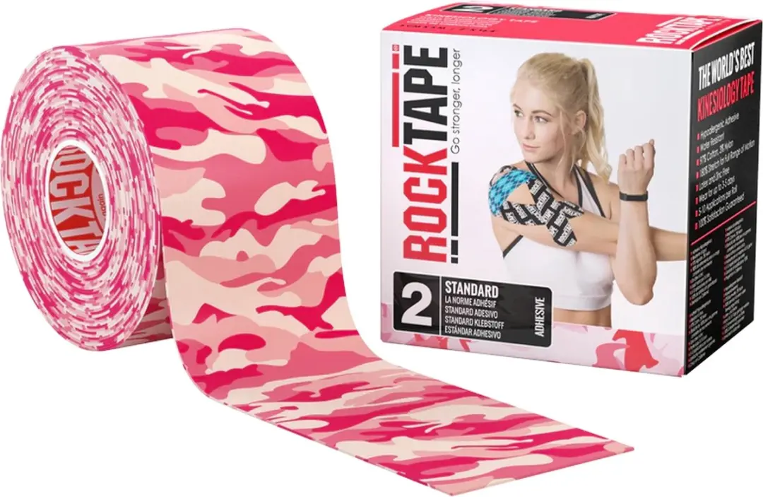 RockTape Camo Roze 5cm x 5m