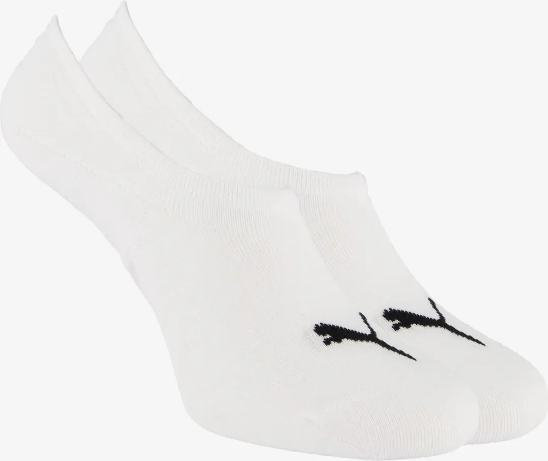 PUMA Unisex Footie 2P High Cut Kousevoetjes