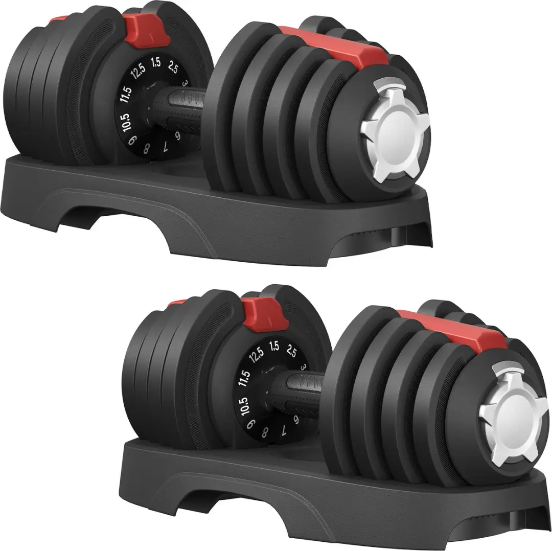 Songmics Verstelbare Dumbbell Set 11-in-1