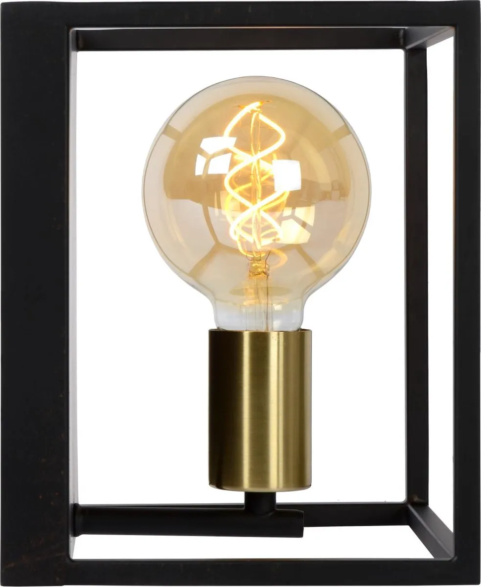 Lucide Ruben Wandlamp E27 - Zwart
