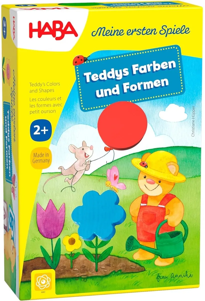 Haba Mijn eerste spellen Teddy's Kleuren en Vormen