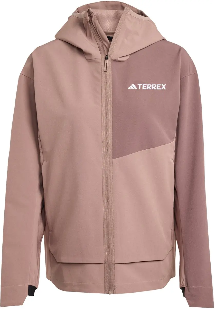 Adidas Terrex Multi Softshell Jack Dames - Bruin - XL