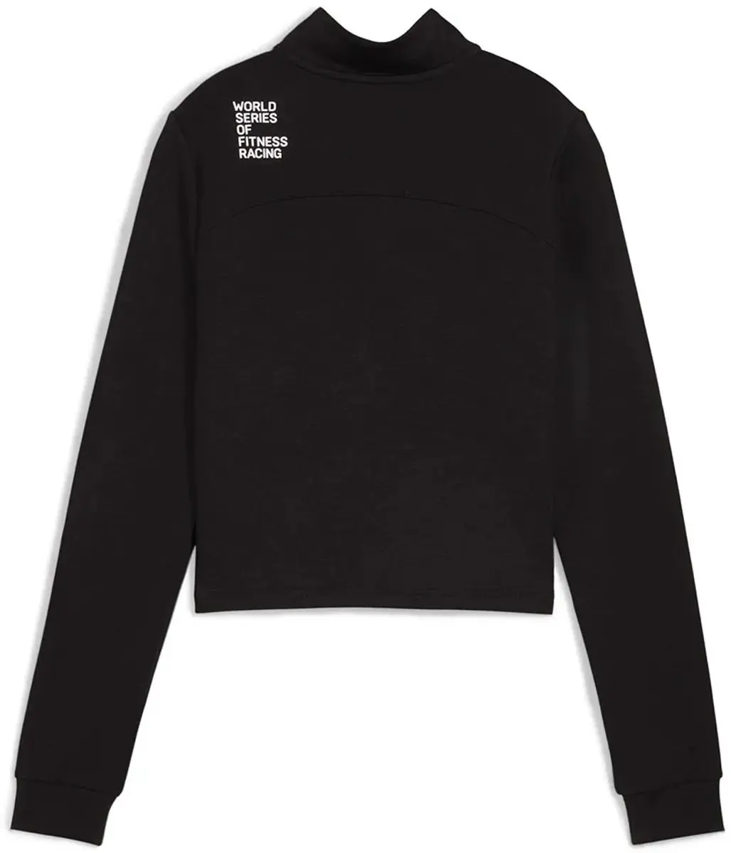 PUMA X Hyrox Cloudspun Sweatshirt - Halve rits - Zwart