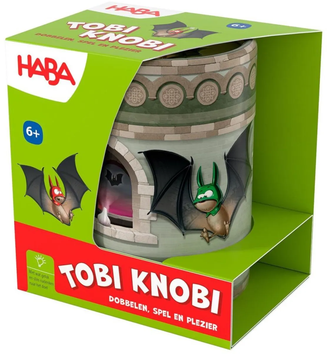 Haba Tobi Knobi Dobbelbeker - Educatief Kinderspel - Multicolor