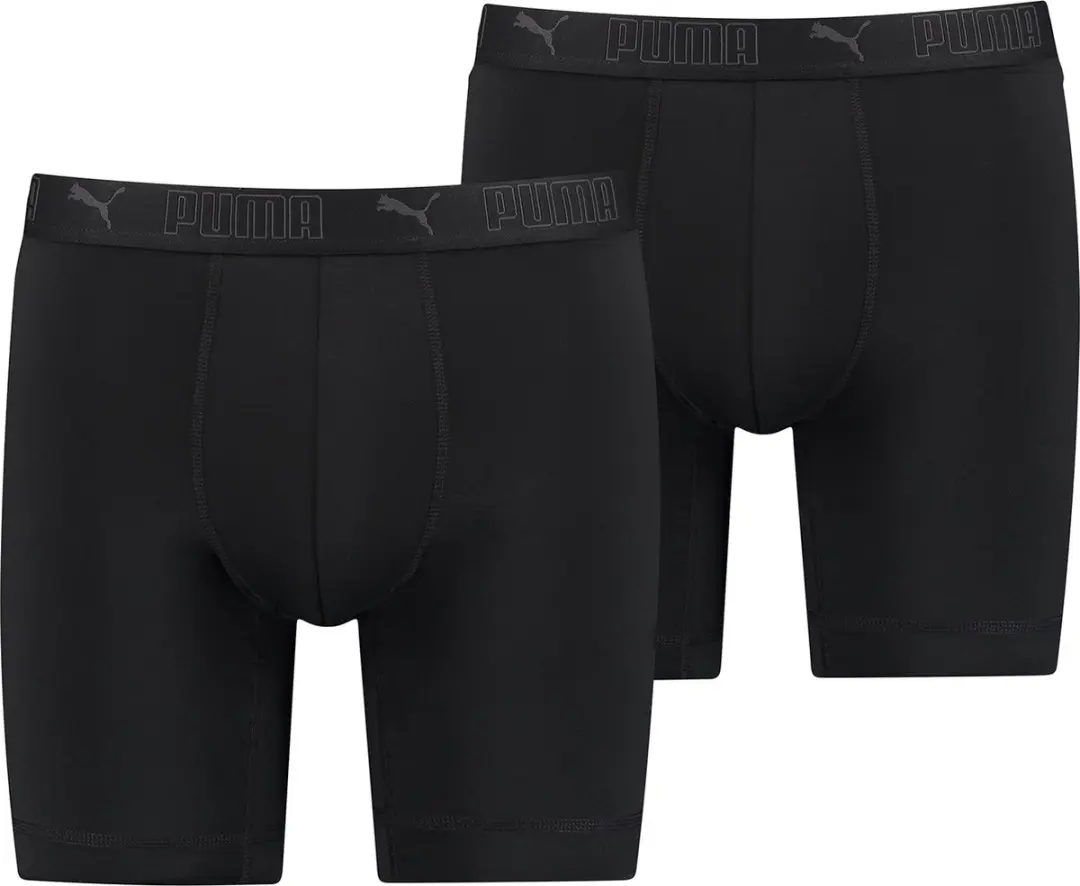 PUMA Sport Boxershorts Microfiber Long 2-pack M
