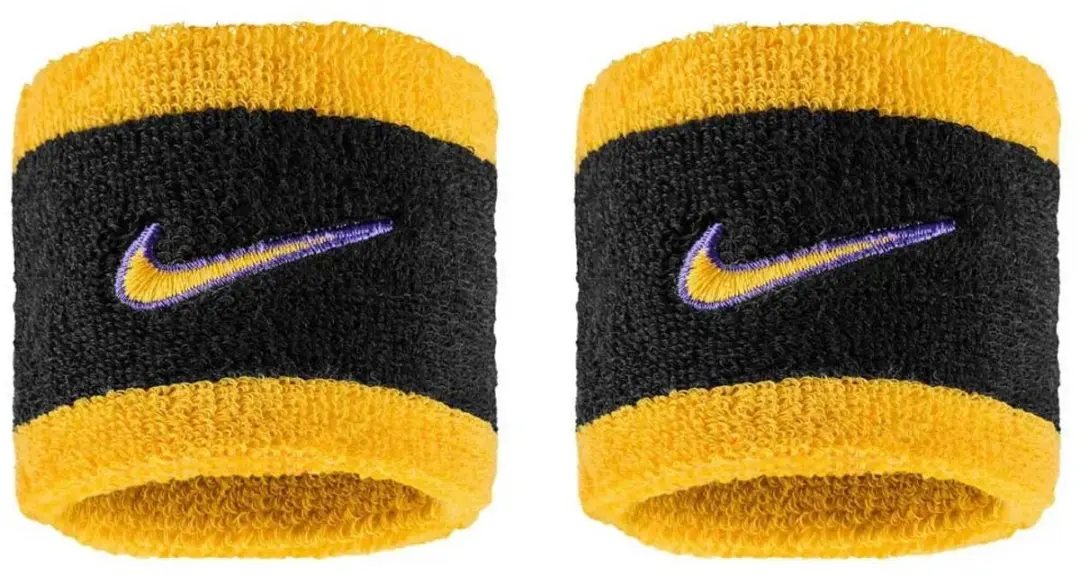 Nike Swoosh Classic 2-Pack Polsbanden - Zwart/Multicolor