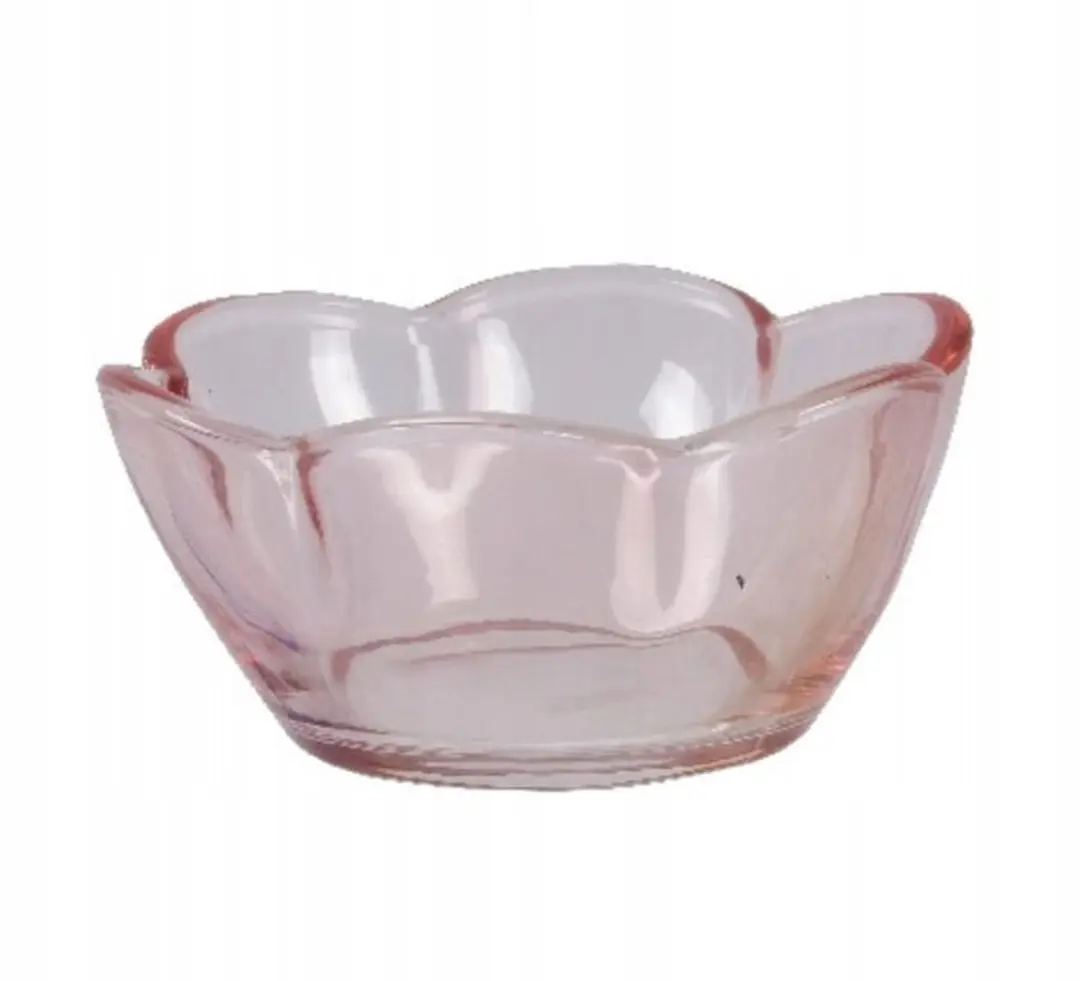 Decoris Gekleurde Glazen Kom - 4cm - Mix