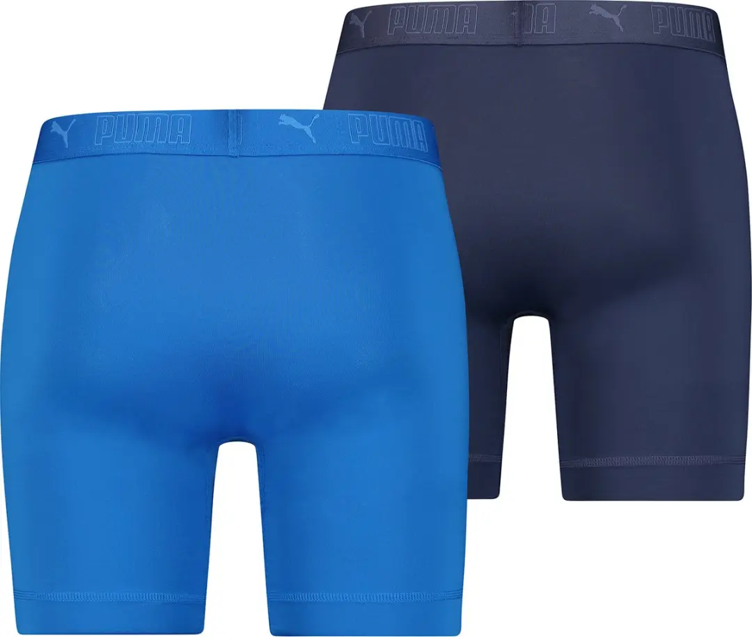 PUMA Heren Boxershort Short Blue Combo - Set van 2