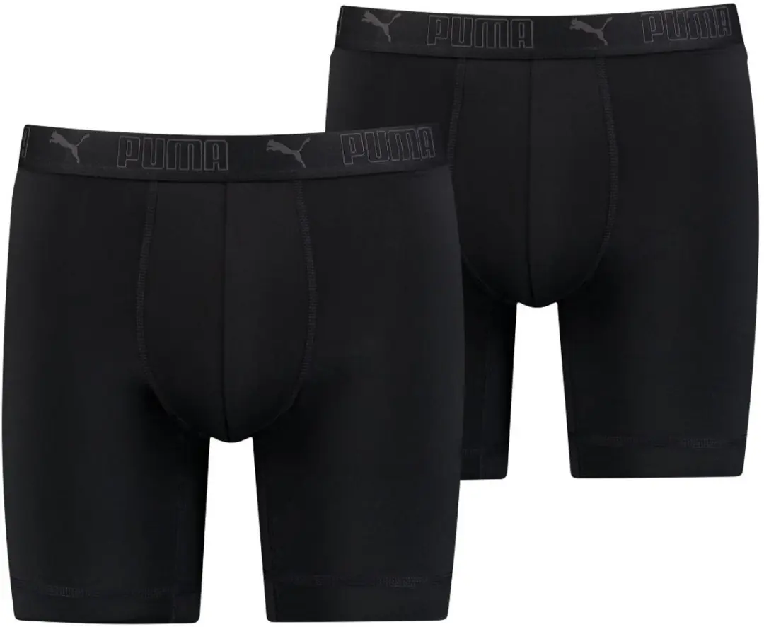 PUMA Sport Boxershorts Microfiber Long 2-pack