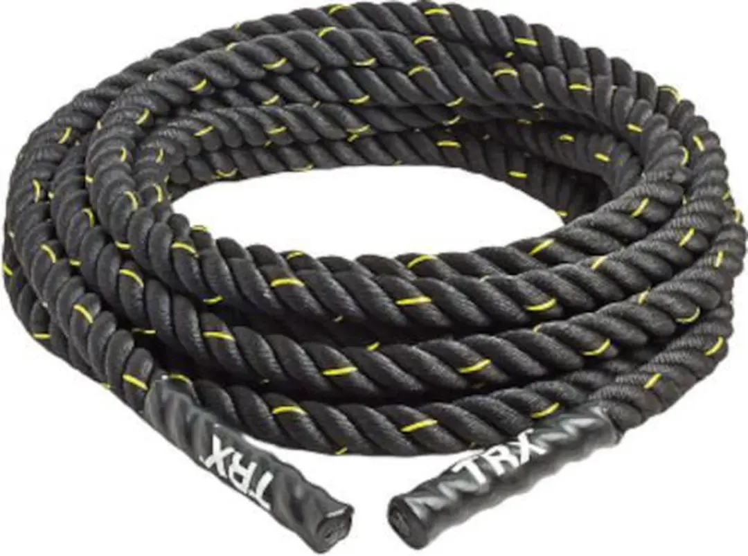 TRX Battle Rope 9m Polyester 8kg - Zwart