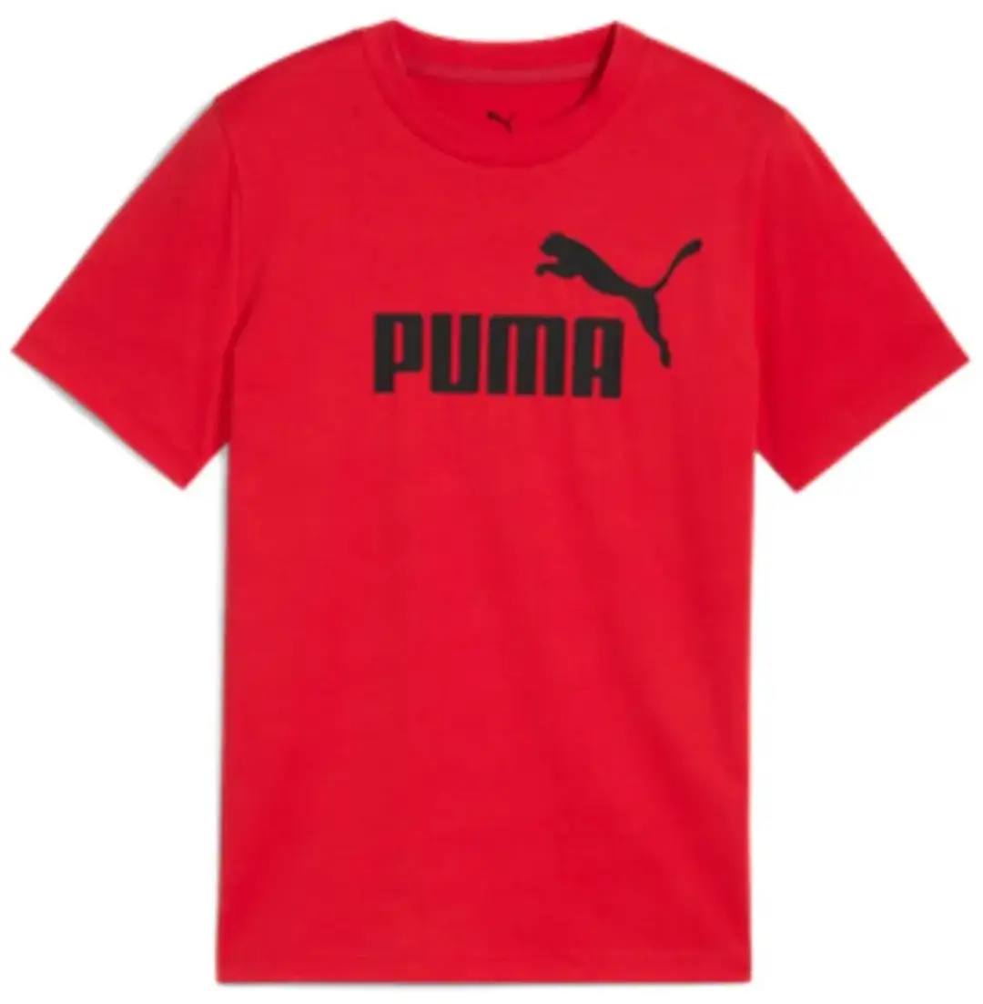 PUMA Ess No. 1 Logo Tee B Kinderen - 176 - Rood