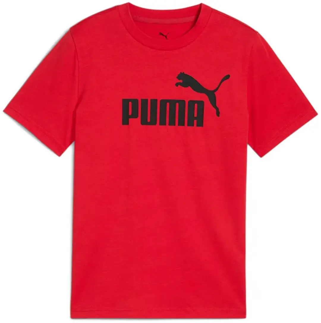 PUMA Ess No. 1 Logo Tee B Kinderen - 176 - Rood