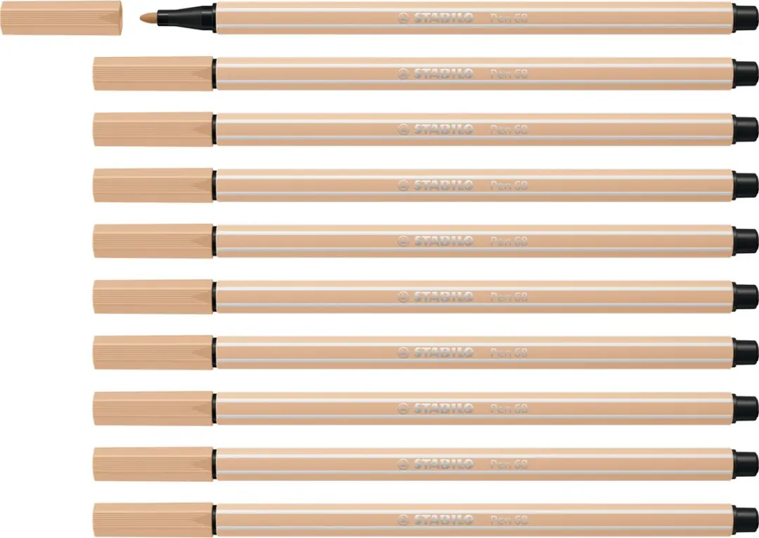 STABILO Pen 68 Viltstift Nude
