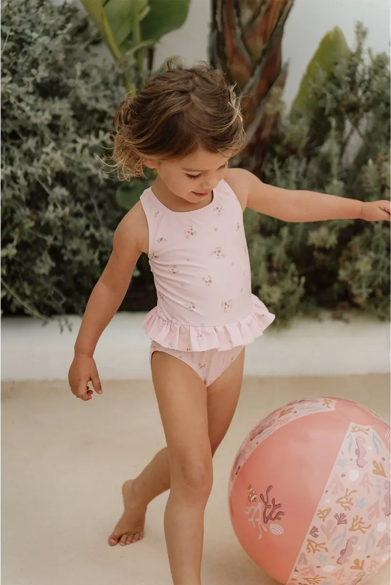 Rubo Toys Little Dutch Ocean Dreams Strandbal - 35cm Roze