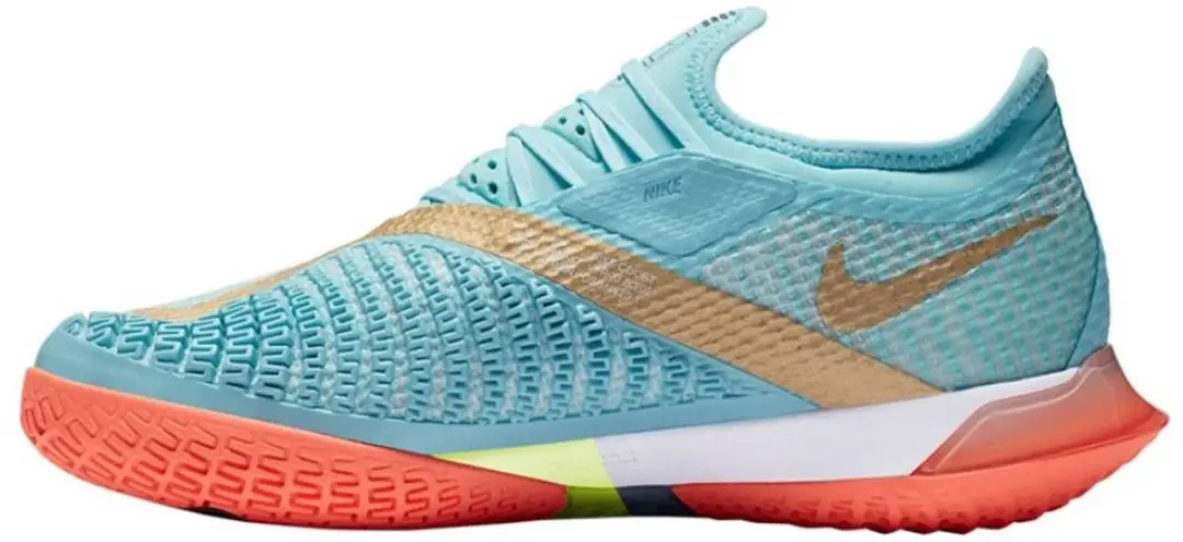 Nike React Vapor NXT Tennis - Maat 38.5 - Blauw/Oranje